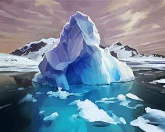 Iceberg Island diamond painting