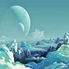 Iceberg Planet diamond painting