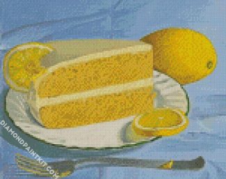 Lemon Cake diamond painting