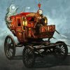 Monster Driving Carriage diamond painting