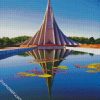 National Martyr's Monument In Bangladesh diamond painting