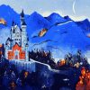 Neuschwanstein Castle In Bavaria Art diamond painting