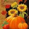 Pumpkins And Sunflowers diamond painting