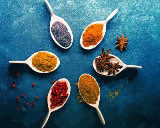 Spices And Dried Herbs diamond painting