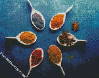 Spices And Dried Herbs diamond painting