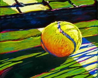 Tennis Ball diamond painting