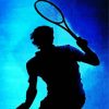 Tennis Player Silhouette diamond painting