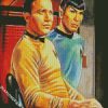 Trek Spock And James T-Kirk Star Trek Illustration diamond painting