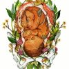 Unborn Baby Illustration diamond painting