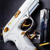 White Gun Weapon diamond painting