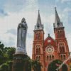 Cathedral in Ho Chi Minh City Saigon diamond painting