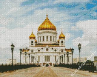 Cathedral Of Christ The Saviour Russia diamond painting