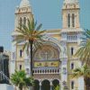 Cathedral Of St Vincent De Paul Tunisia diamond painting