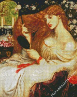Lady Lilith By Rossetti diamond painting
