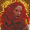 Redhead Elf Woman diamond painting