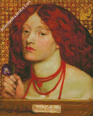 Regina Cordium Rossetti diamond painting