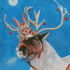 Reindeer and Rabbit diamond painting