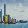 Shanghai Tower China diamond painting