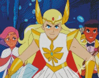 Shera And The Princesses Of Power Anime diamond painting