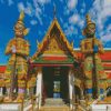 Temple Of The Emerald Buddha Thailand diamond painting