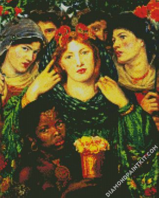 The Beloved By Rossetti diamond painting