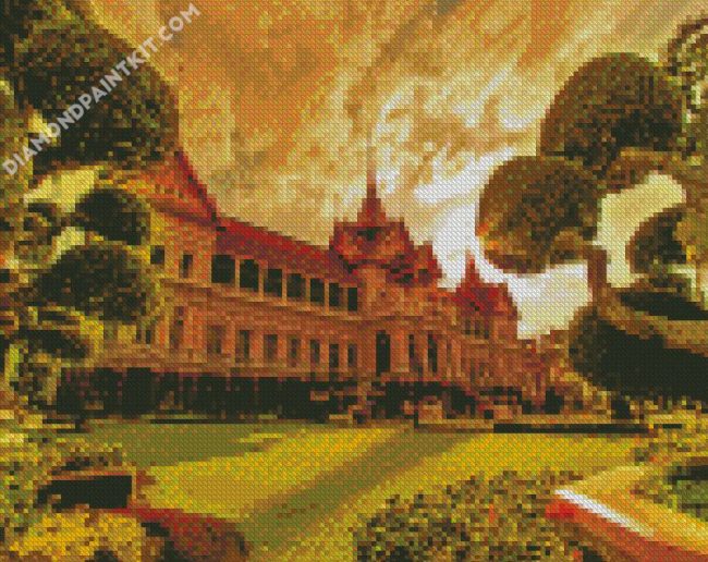 The Grand Palace Thailand diamond painting