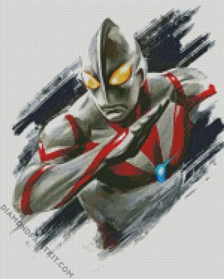 Ultraman Illustration diamond painting