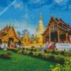 Wat Phra Singh Woramahawihan Thailand diamond painting