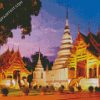 Wat Phra Singh Woramahawihan Thailand Asia diamond painting