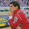 Aesthetic Ayrton Senna diamond painting