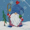 Aesthetic Christmas Gnome diamond painting