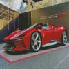 Aesthetic Ferrari Daytona diamond painting