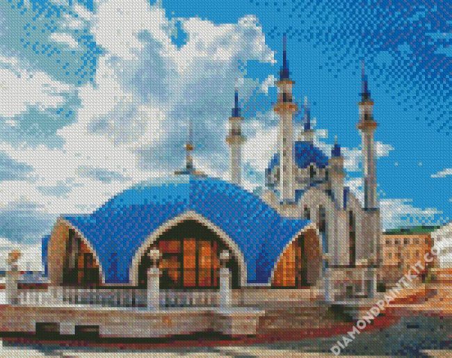 Aesthetic Kul Sharif Mosque Russia diamond painting