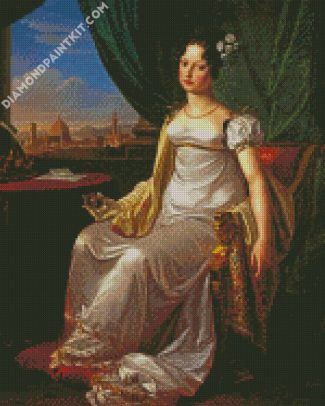 Aesthetic Regency Woman diamond painting