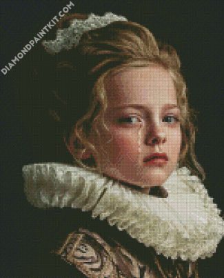 Aesthetic Rococo Girl diamond painting