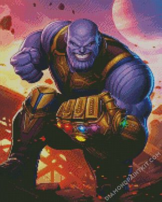 Big Guy Thanos diamond painting