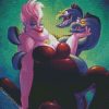 Disney Ursula With Flotsam And Jetsam diamond painting