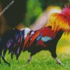 Rooster diamond painting