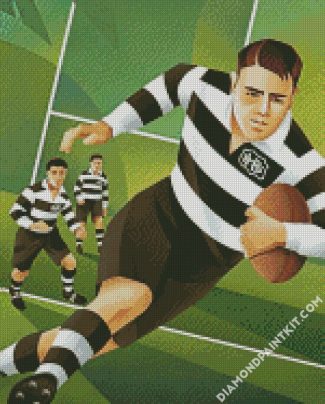 Rugby Sport diamond painting