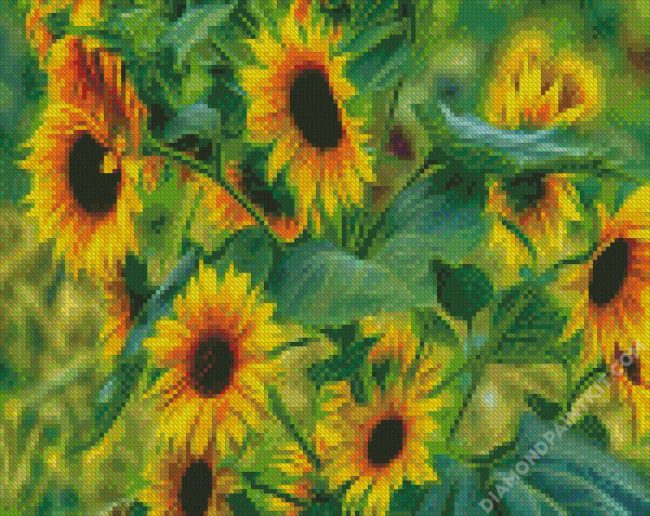 Sunflowers Art diamond painting