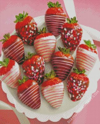Sweet Strawberries diamond painting