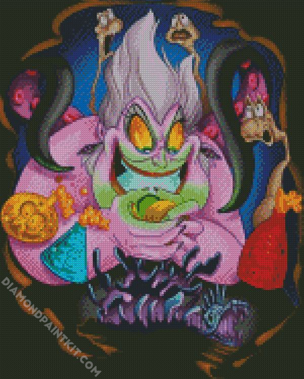Ursula Disney Villain - 5D Diamond Painting 