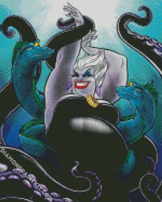 Ursula The Disney Villain diamond painting