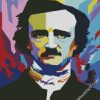Allan Poe Pop Art diamond painting