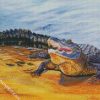 Alligatore Art diamond painting