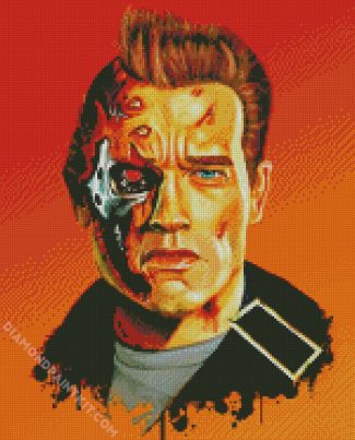 Arnold The Terminator Art diamond painting