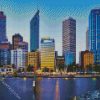 Australia Perth City diamond painting