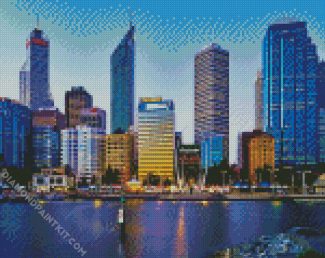 Australia Perth City diamond painting