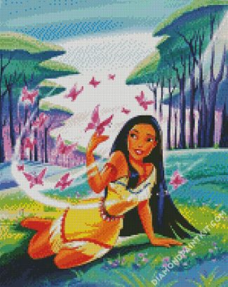 Disney Princess Pocahontas Film diamond painting
