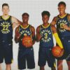 Indiana Pacers Players diamond painting